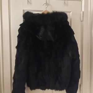 Women’s Rabbit Fur Coat